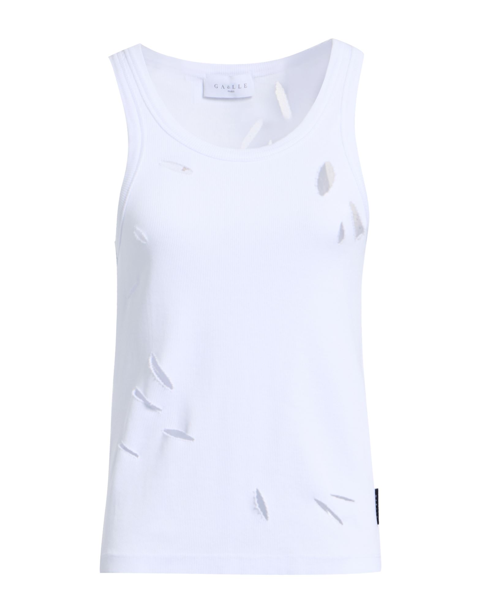 GAëLLE Paris Tank Top Damen Weiß GAëLLE Paris Tank Top Damen Weiß von GAëLLE Paris