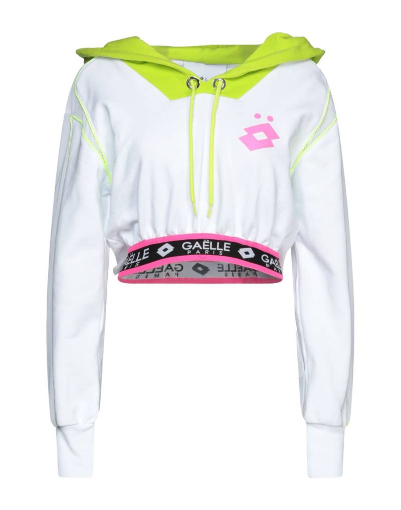 GAëLLE x LOTTO LEGGENDA Sweatshirt Damen Weiß von GAëLLE x LOTTO LEGGENDA