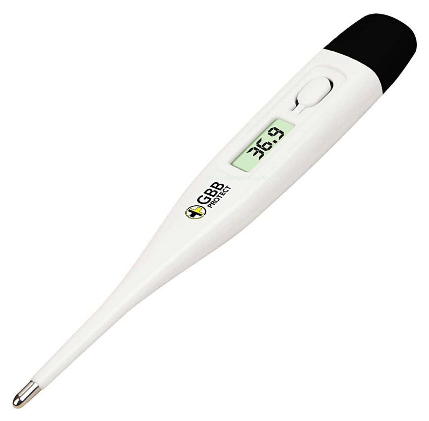GBB PROTECT Fieberthermometer Digitales Fieber Thermometer LCD Display + Batterie GBB PROTECT Fieberthermometer Digitales Fieber Thermometer LCD Display + Batterie von GBB PROTECT
