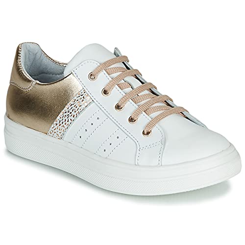 GBB Danina Sneaker Madchen Weiss/Gold - 30 - Sneaker Low Shoes von GBB