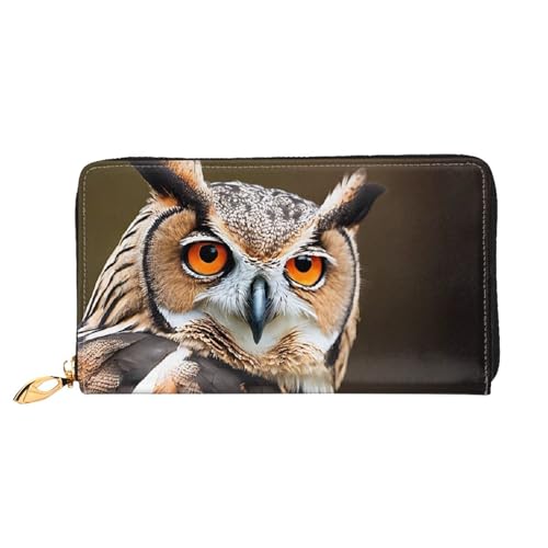 GBCDEDSL Lila doppelseitig voll bedrucktes Mikrofaser-Leder Damen Leder lange Clutch Geldbörse Leder Geldbörse, Schwarz , Einheitsgröße von GBCDEDSL