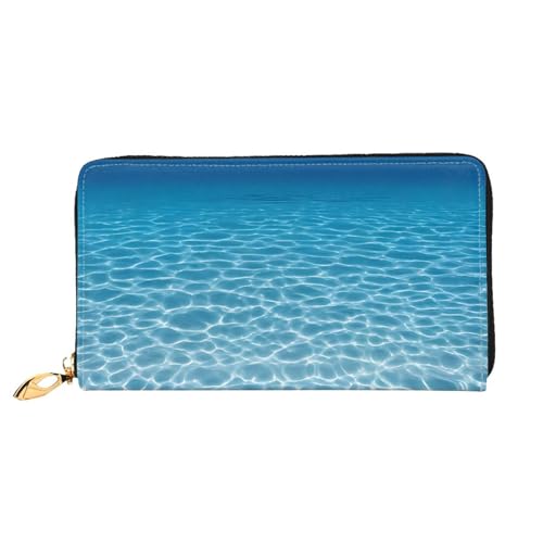 GBCDEDSL Ruhige Unterwasserlandschaft doppelseitig voll bedrucktes Mikrofaser-Leder Damen Leder lange Clutch Geldbörse Leder Geldbörse, Schwarz , Einheitsgröße GBCDEDSL Ruhige Unterwasserlandschaft doppelseitig voll bedrucktes Mikrofaser-Leder Damen Leder lange Clutch Geldbörse Leder Geldbörse, Schwarz , Einheitsgröße von GBCDEDSL
