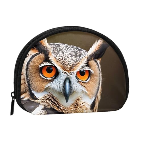 Lila Vollformat Bedrucktes Polyester Tragbare Mini-Aufbewahrungstasche Muschelförmige Geldbörse Kleine Münzgeldbörse Muschel Aufbewahrungstasche, Schwarz , Einheitsgröße von GBCDEDSL