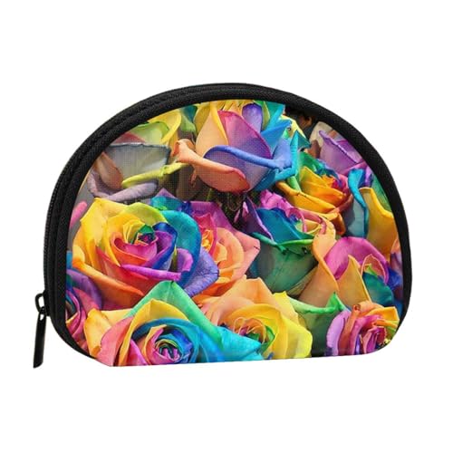 Roses Flowers Full Format Printed Polyester Portable Mini Storage Bag Shell Shaped Wallet Small Coin Wallet Shell Storage Bag, Schwarz , Einheitsgröße Roses Flowers Full Format Printed Polyester Portable Mini Storage Bag Shell Shaped Wallet Small Coin Wallet Shell Storage Bag, Schwarz , Einheitsgröße von GBCDEDSL