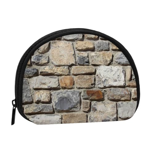 Stone Full Format Printed Polyester Portable Mini Storage Bag Shell Shaped Wallet Small Coin Wallet Shell Storage Bag, Schwarz , Einheitsgröße Stone Full Format Printed Polyester Portable Mini Storage Bag Shell Shaped Wallet Small Coin Wallet Shell Storage Bag, Schwarz , Einheitsgröße von GBCDEDSL