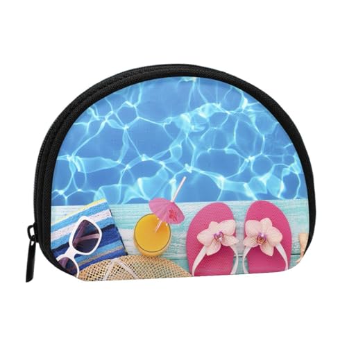 Summer Holidays Full Format Printed Polyester Portable Mini Storage Bag Shell Shaped Wallet Small Coin Wallet Shell Storage Bag, Schwarz , Einheitsgröße Summer Holidays Full Format Printed Polyester Portable Mini Storage Bag Shell Shaped Wallet Small Coin Wallet Shell Storage Bag, Schwarz , Einheitsgröße von GBCDEDSL