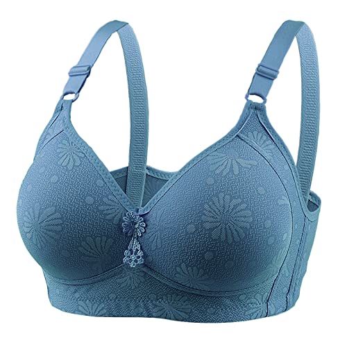 GBEN Bügelfreier Nahtloser BH für Damen BH ohne Bügel mit nahtlosen Cups Bequemer BH mit Unterbrustband Hautfarbener Soft-BH Bra Top Low Support Bra für Alltag Yoga Fitness Sport von GBEN