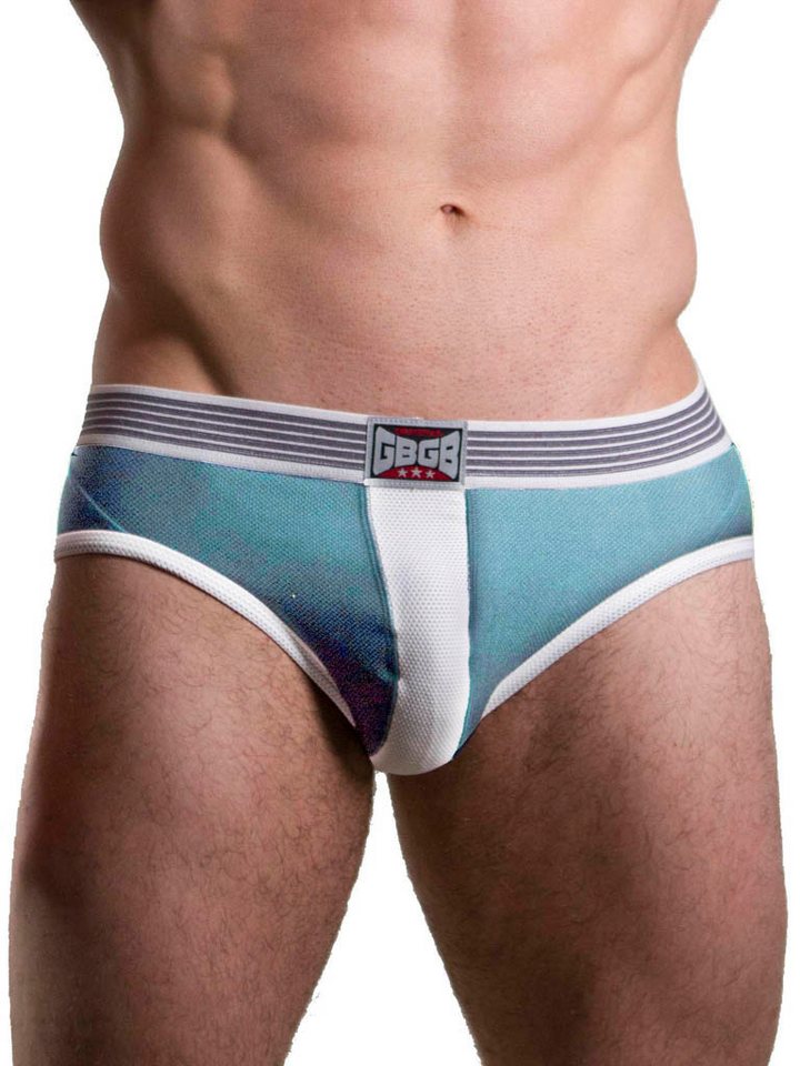GBGB Slip GBGB Theo Brief Underwear Sky Blue/White S von GBGB