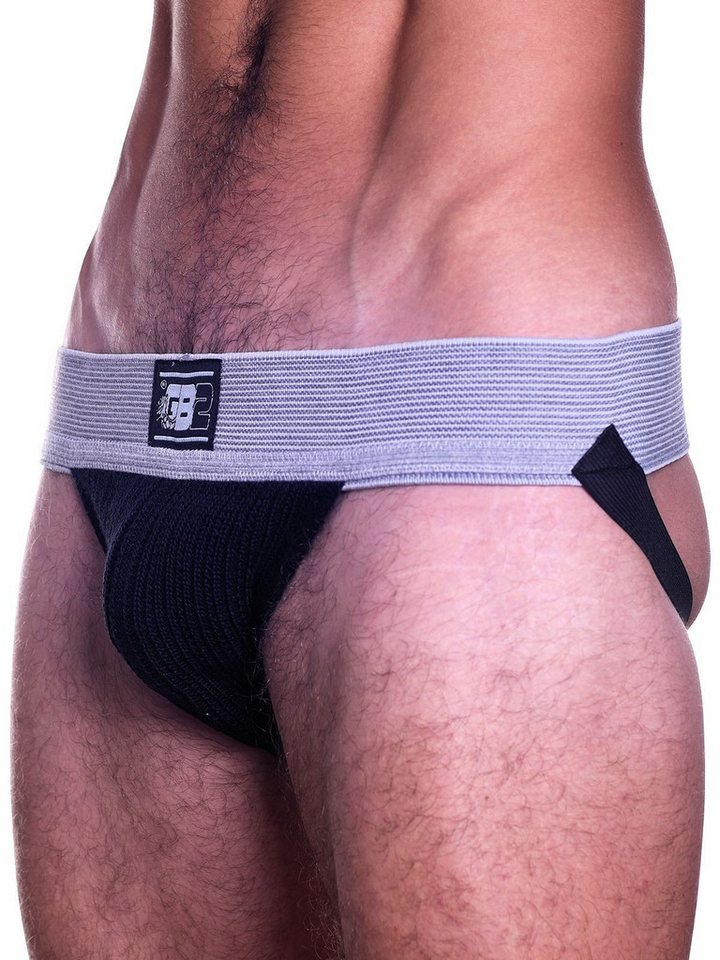 GBGB String GB2 Classic Jock Jockstrap Grey/Black S GBGB String GB2 Classic Jock Jockstrap Grey/Black S von GBGB