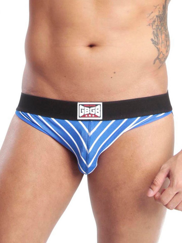 GBGB String GBGB Alexander Jockstrap Underwear Royal/White von GBGB