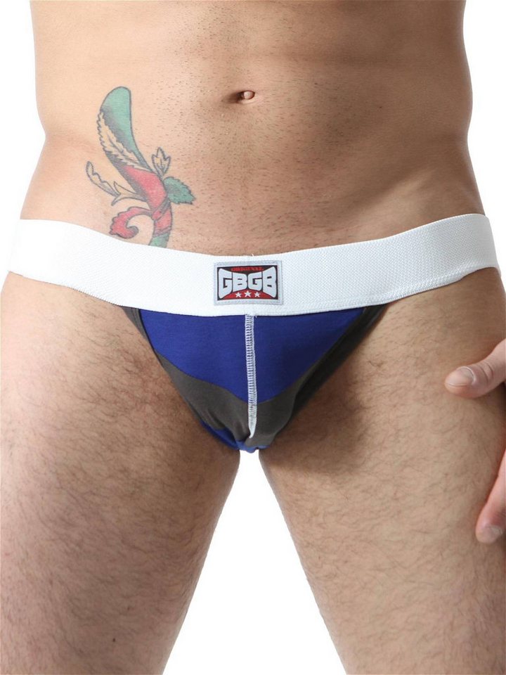 GBGB String GBGB Axel Jockstrap Underwear White/Royal/Gray M von GBGB