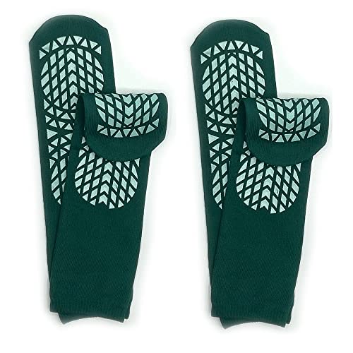 "Secure Step" doppelseitige rutschfeste Sicherheitssocken, 2 Paar, Grün , XX-Large von GBM