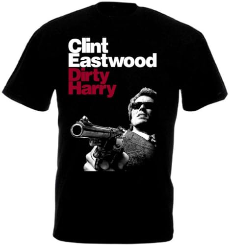 Dirty v1 T Shirt Clint Eastwood 100% Cotton Dirty v1 T Shirt Clint Eastwood 100% Cotton von GBOZRNAJ