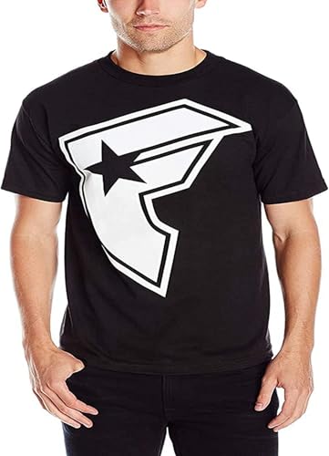 Famous and Straps Men's T-Shirt Grey Black Famous and Straps Men's T-Shirt Grey Black von GBOZRNAJ