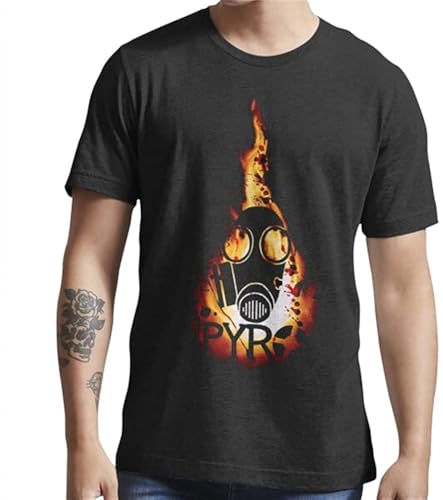 Team Fortress 2 - Pyro Essential T-Shirt Mens T Shirt Team Fortress 2 - Pyro Essential T-Shirt Mens T Shirt von GBOZRNAJ