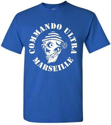 Tshirt Homme New Commando Ultra 84 Marseille Footballer Fans Print T Shirt Men Tshirt Homme New Commando Ultra 84 Marseille Footballer Fans Print T Shirt Men von GBOZRNAJ
