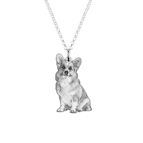 Personalisierte Foto Halskette Individuelle Katze Hund Foto Halskette 925 Silber/Kupfer Gravierter Text Anhänger Schmuck Geschenk für Frauen Personalisierte Foto Halskette Individuelle Katze Hund Foto Halskette 925 Silber/Kupfer Gravierter Text Anhänger Schmuck Geschenk für Frauen von GBTROEY