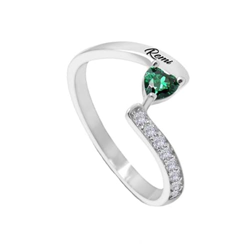 Personalisierter Ring mit 1–8 Geburtssteinen für Frauen Individuell gestaltete Namensringe für sie Muttertag Valentinstag Geburtstag Schmuckgeschenke für Frauen Mutter Ehefrau Personalisierter Ring mit 1–8 Geburtssteinen für Frauen Individuell gestaltete Namensringe für sie Muttertag Valentinstag Geburtstag Schmuckgeschenke für Frauen Mutter Ehefrau von GBTROEY
