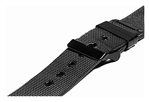 GBYJYMQTZ Edelstahl Mesh Watch Strap Net Strap Edelstahl 1,0 Linie Hohe Qualität Universal Strap-Stil(20mm) von GBYJYMQTZ