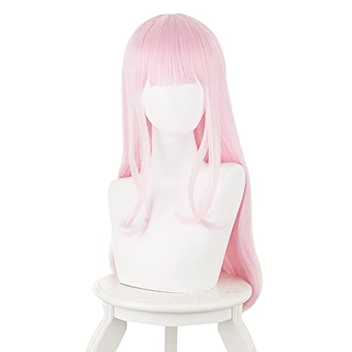 Fujiwara Chika Wig Kaguya-sama Love is War Long Light Pink Natural Wave Synthetic Cosplay Wig For Girls Women von GBYUFG