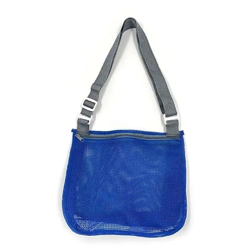 GBZIJIE Strandtasche,Badetasche Faltbare Netztasche for Strandspielzeug, Muschel-Aufbewahrungstasche, Strandspielzeugtasche, Netz-Pooltaschen, Sandspielzeug, Schwimmzubehör Jungen und Mädchen(14) von GBZIJIE