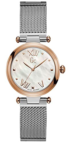 GC Watches purechic Damen Uhr analog Quarzwerk mit Edelstahl Armband Y31003L1 von GC