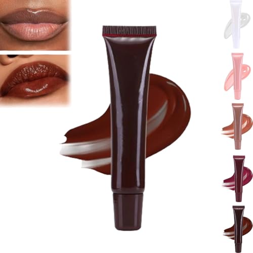 Feuchtigkeitsspendender und lang anhaltender Lippenbalsam, nicht klebriger getönter Lippenbalsam, nährendes Lippenpflegeöl, wasserfester, nicht klebriger Lippenstift für Frauen und Mädchen Feuchtigkeitsspendender und lang anhaltender Lippenbalsam, nicht klebriger getönter Lippenbalsam, nährendes Lippenpflegeöl, wasserfester, nicht klebriger Lippenstift für Frauen und Mädchen von GCBKOPY