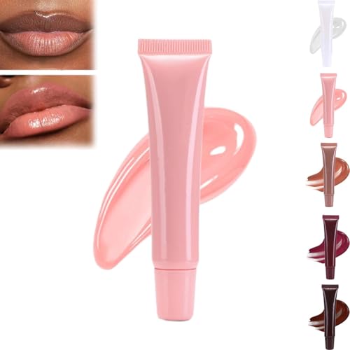 Feuchtigkeitsspendender und lang anhaltender Lippenbalsam, nicht klebriger getönter Lippenbalsam, nährendes Lippenpflegeöl, wasserfester, nicht klebriger Lippenstift für Frauen und Mädchen Feuchtigkeitsspendender und lang anhaltender Lippenbalsam, nicht klebriger getönter Lippenbalsam, nährendes Lippenpflegeöl, wasserfester, nicht klebriger Lippenstift für Frauen und Mädchen von GCBKOPY