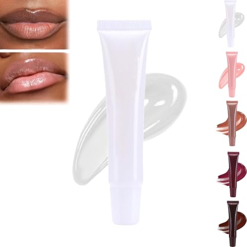 Feuchtigkeitsspendender und lang anhaltender Lippenbalsam, nicht klebriger getönter Lippenbalsam, nährendes Lippenpflegeöl, wasserfester, nicht klebriger Lippenstift für Frauen und Mädchen Feuchtigkeitsspendender und lang anhaltender Lippenbalsam, nicht klebriger getönter Lippenbalsam, nährendes Lippenpflegeöl, wasserfester, nicht klebriger Lippenstift für Frauen und Mädchen von GCBKOPY