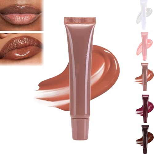 Feuchtigkeitsspendender und lang anhaltender Lippenbalsam, nicht klebriger getönter Lippenbalsam, nährendes Lippenpflegeöl, wasserfester, nicht klebriger Lippenstift für Frauen und Mädchen Feuchtigkeitsspendender und lang anhaltender Lippenbalsam, nicht klebriger getönter Lippenbalsam, nährendes Lippenpflegeöl, wasserfester, nicht klebriger Lippenstift für Frauen und Mädchen von GCBKOPY