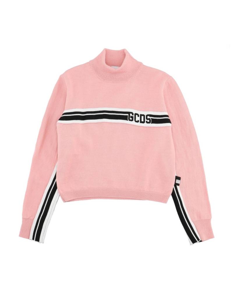 GCDS MINI Rollkragenpullover Kinder Lachs von GCDS MINI