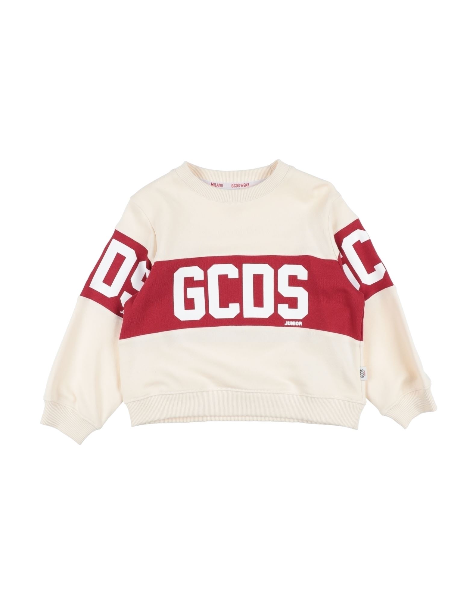 GCDS MINI Sweatshirt Kinder Elfenbein von GCDS MINI