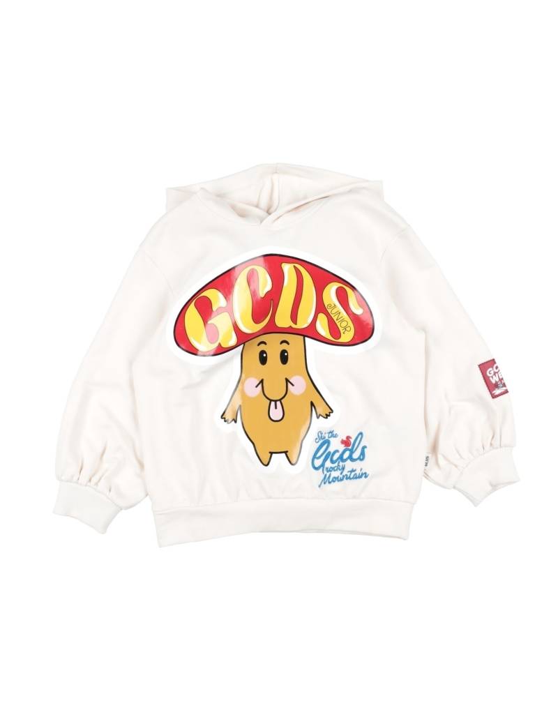 GCDS MINI Sweatshirt Kinder Elfenbein von GCDS MINI