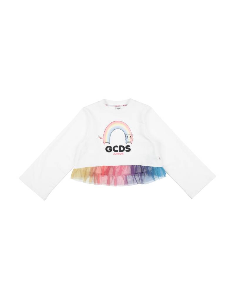 GCDS MINI Sweatshirt Kinder Weiß von GCDS MINI