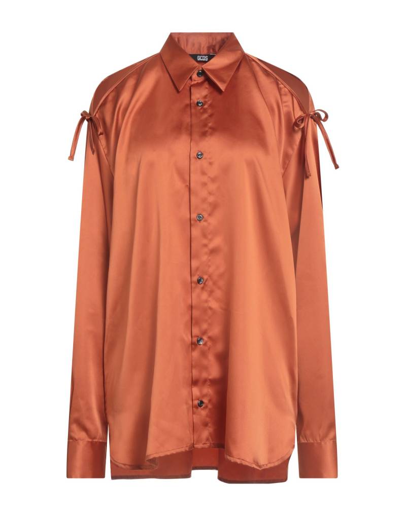 GCDS Hemd Damen Kupfer von GCDS