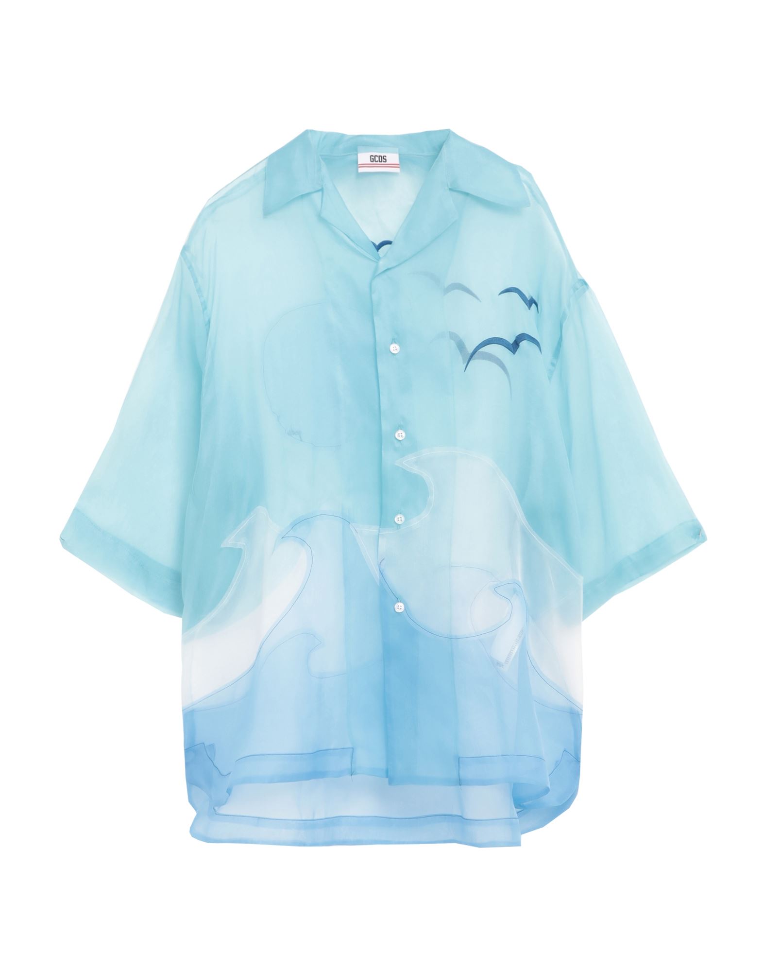 GCDS Hemd Herren Azurblau GCDS Hemd Herren Azurblau von GCDS