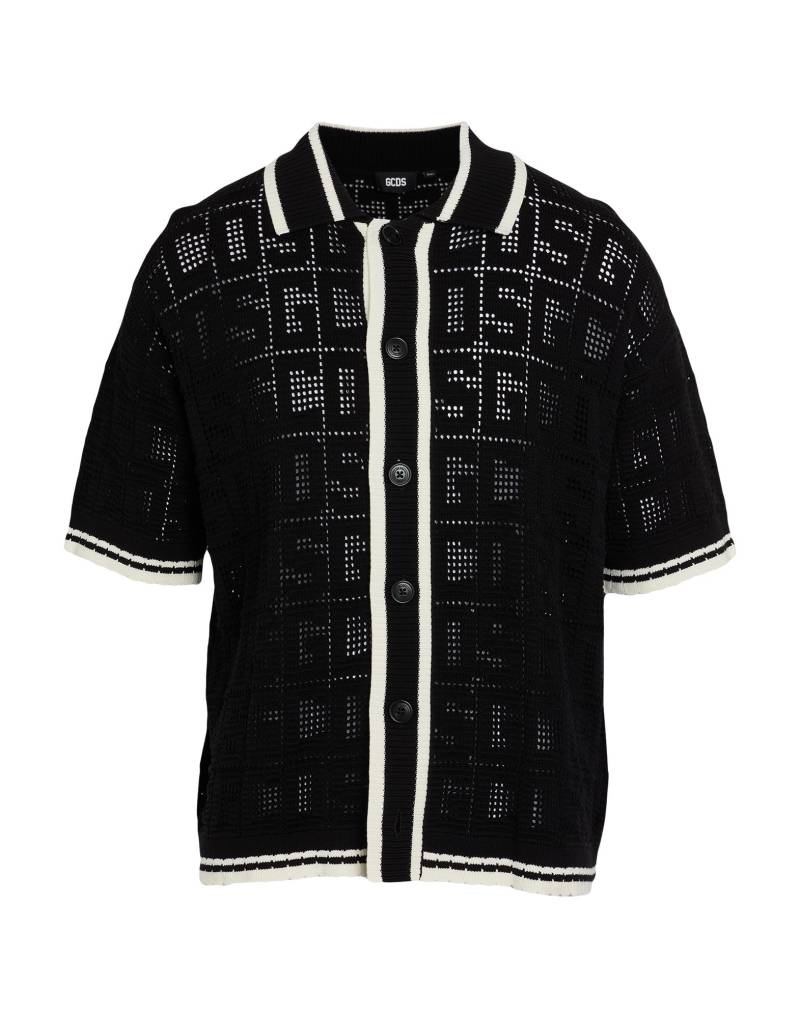 GCDS Hemd Herren Schwarz von GCDS