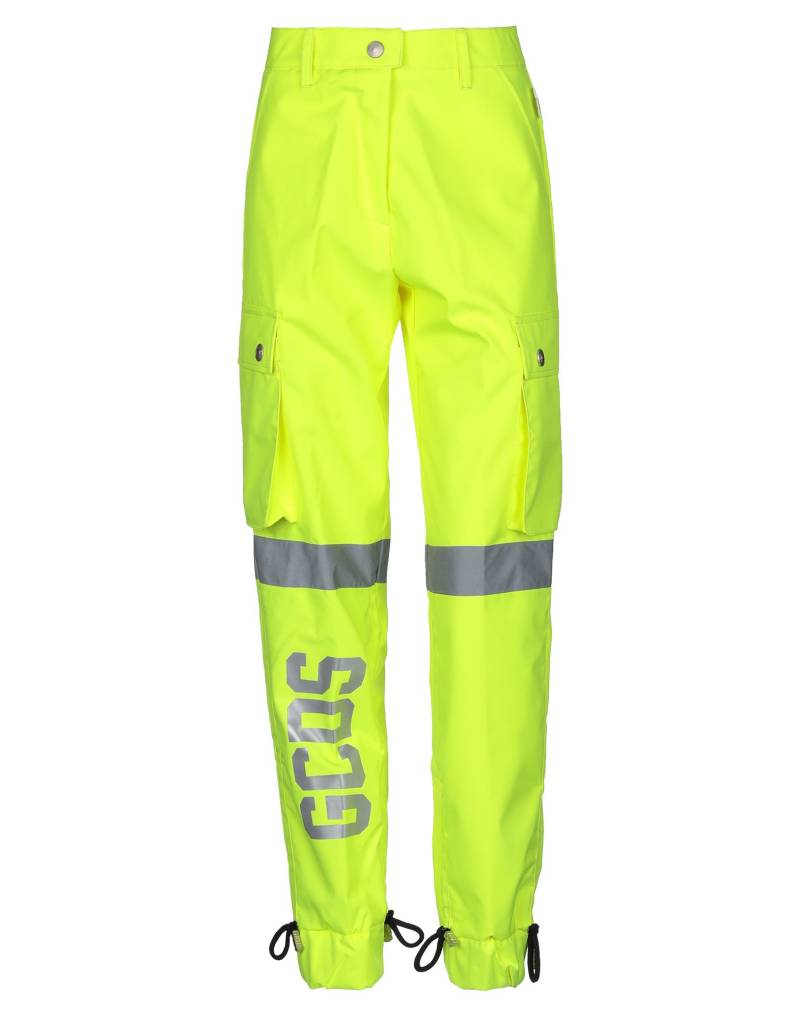 GCDS Hose Damen Gelb von GCDS