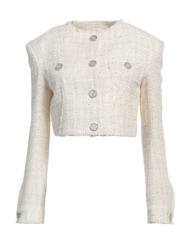 GCDS Jacke & Anorak Damen Elfenbein von GCDS