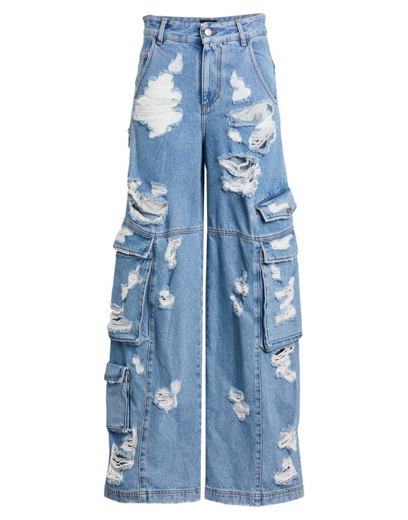 GCDS Jeanshose Damen Blau von GCDS