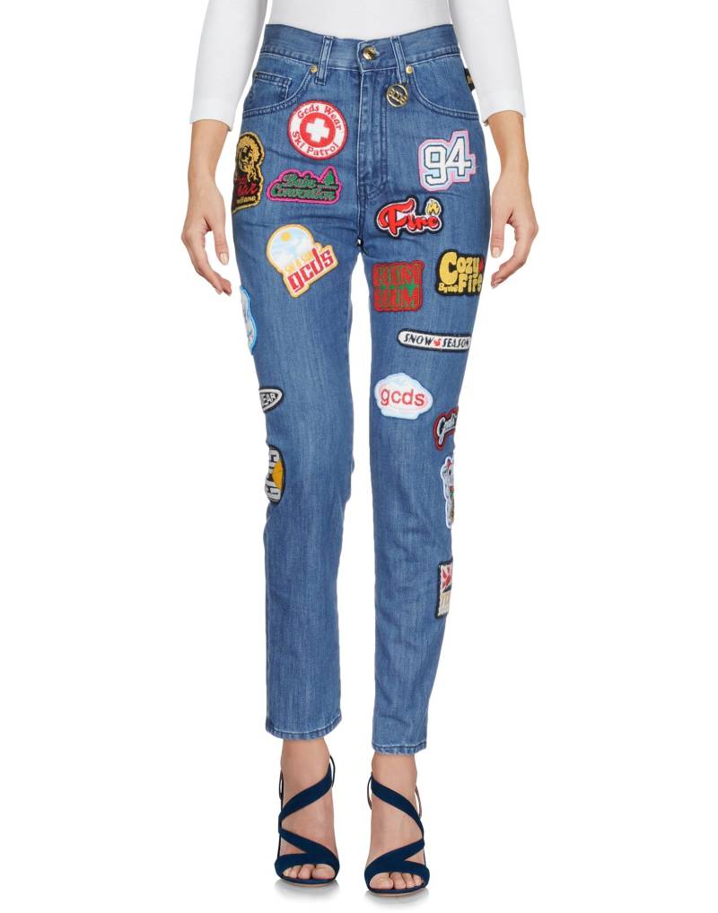 GCDS Jeanshose Damen Blau von GCDS