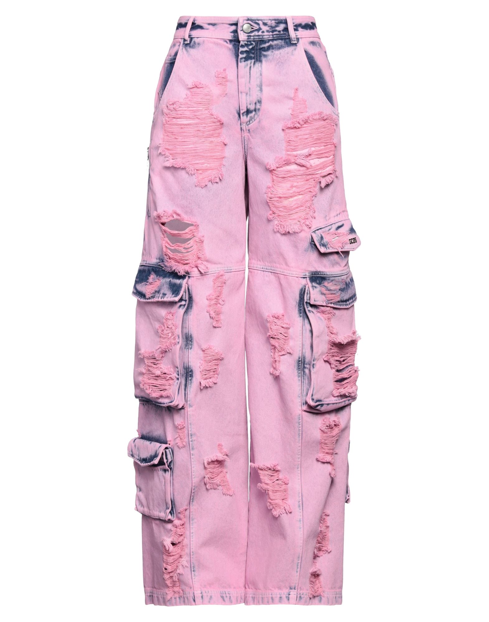 GCDS Jeanshose Damen Rosa von GCDS