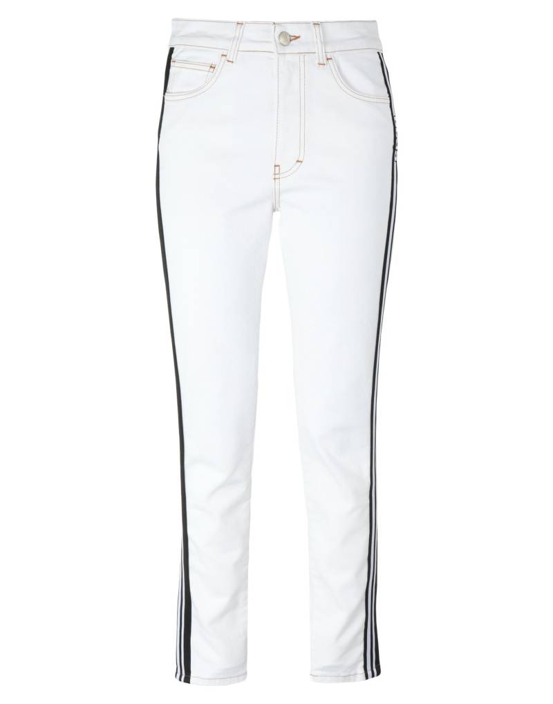 GCDS Jeanshose Damen Weiß von GCDS