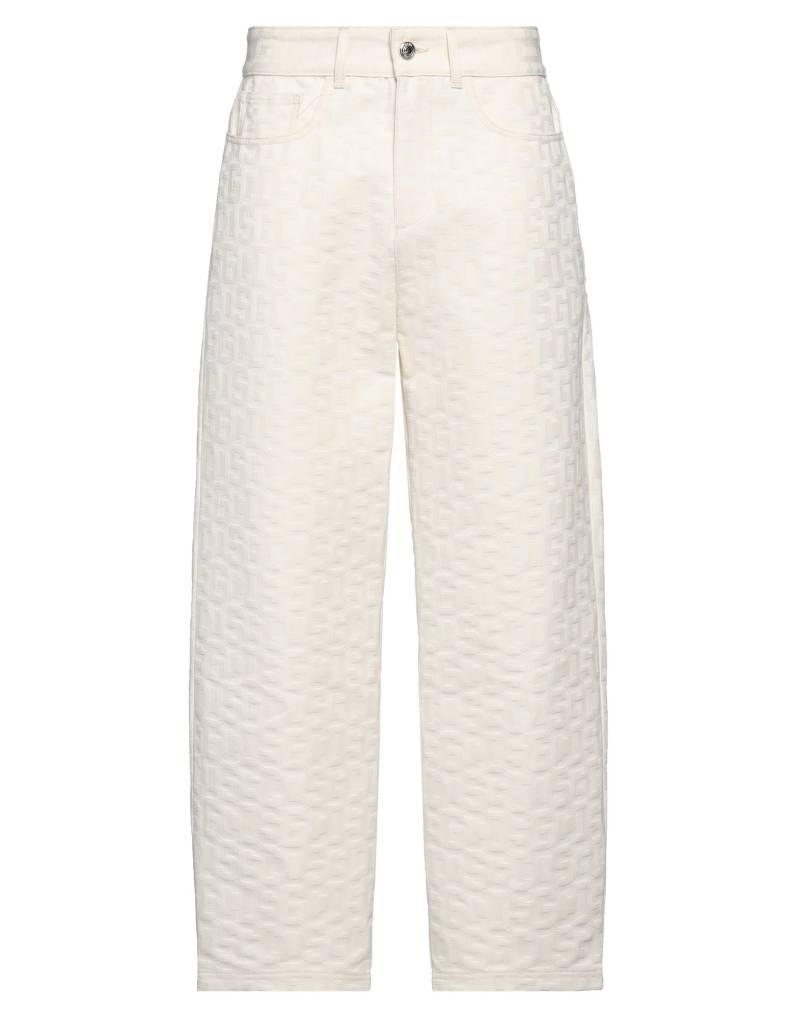 GCDS Jeanshose Herren Elfenbein von GCDS