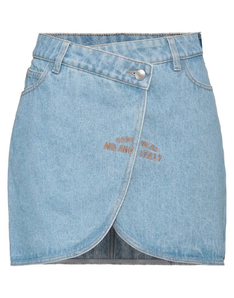 GCDS Jeansrock Damen Blau von GCDS