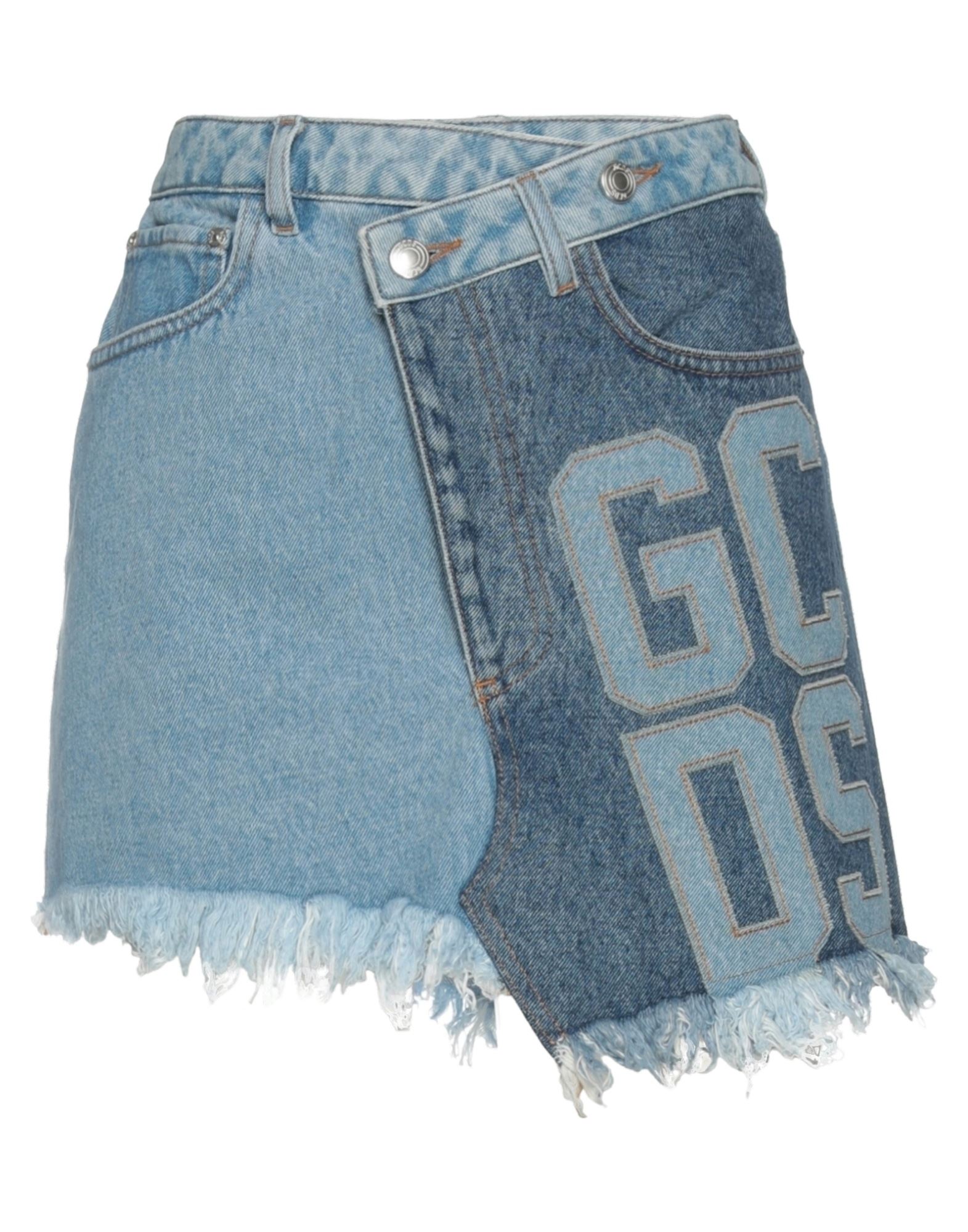 GCDS Jeansrock Damen Blau von GCDS