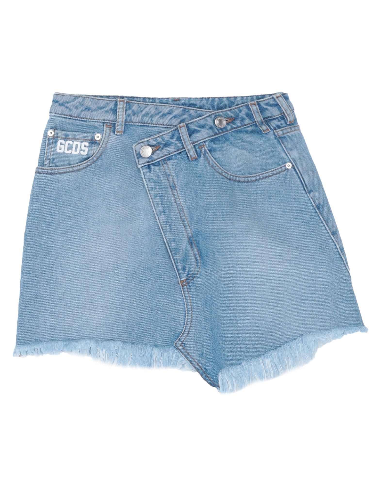 GCDS Jeansrock Damen Blau von GCDS