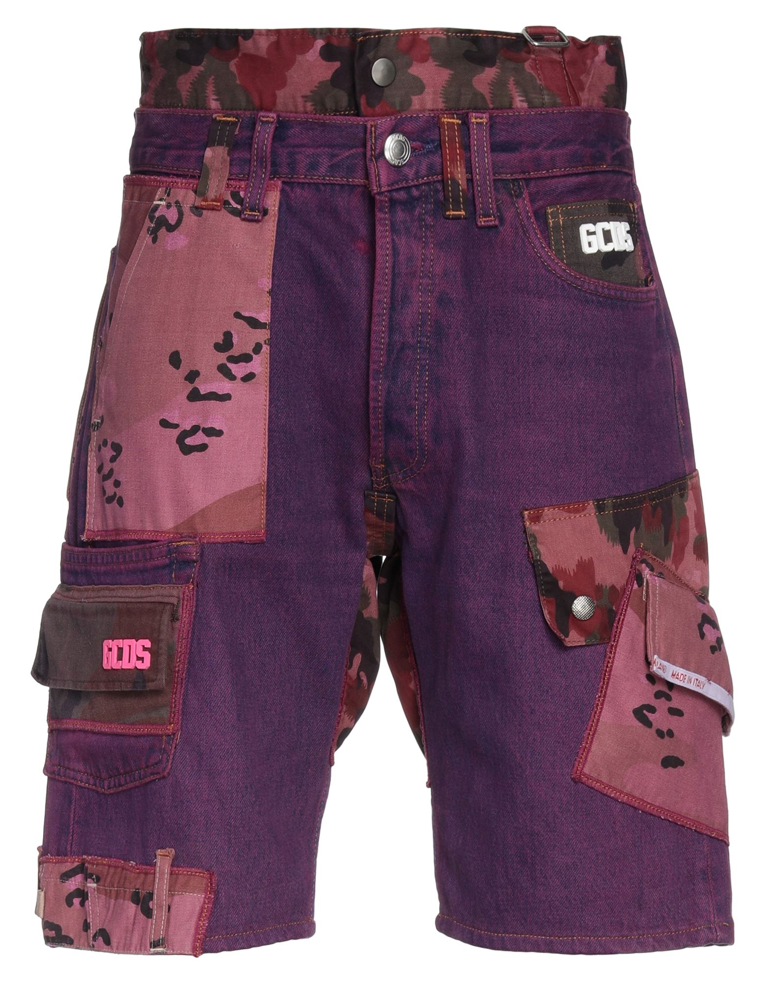 GCDS Jeansshorts Herren Violett von GCDS