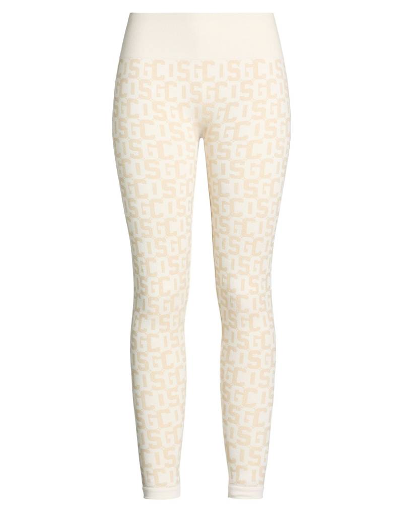 GCDS Leggings Damen Elfenbein von GCDS
