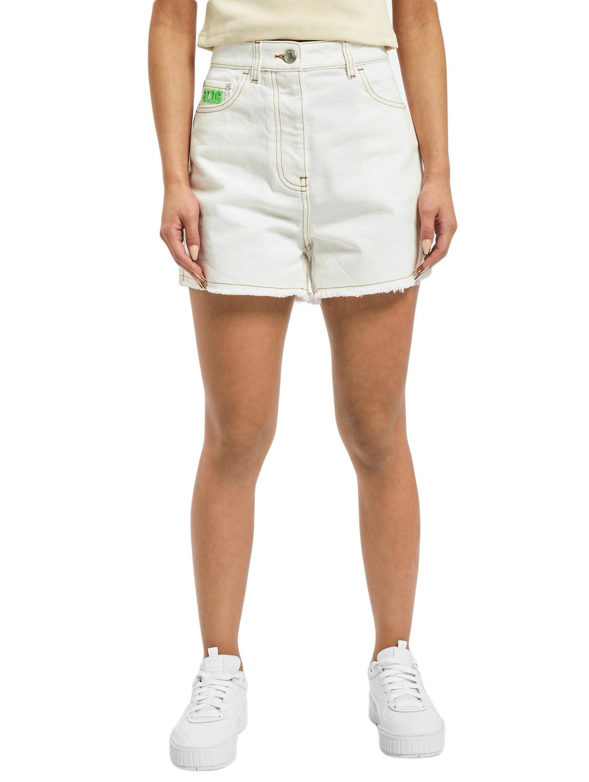 GCDS Matching Short weiß von GCDS